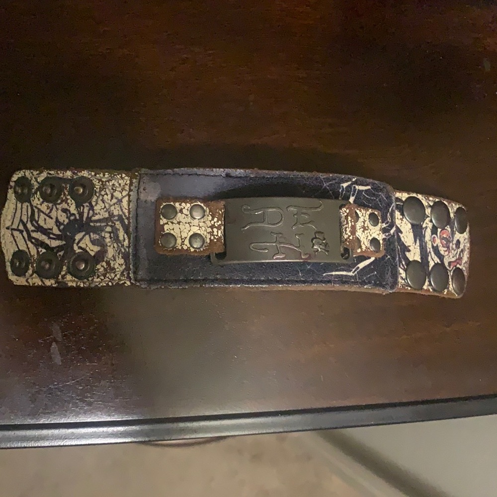 Es Hardy Leather Cuff Bracelet
